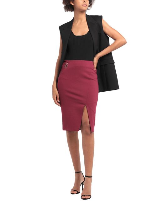 MARCIANO BY GUESS Red Midi Skirts