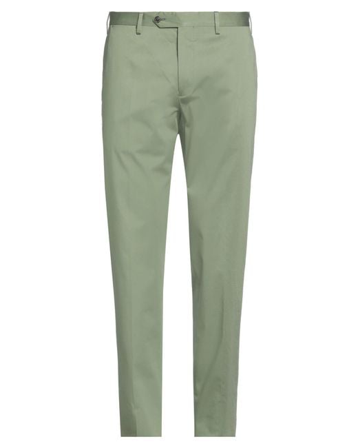 Lardini Green Pants Cotton, Elastane for men