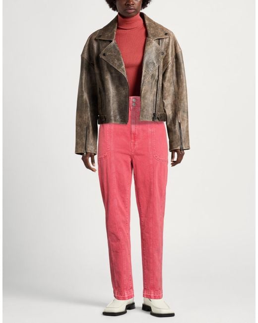 Isabel Marant Red Jeans