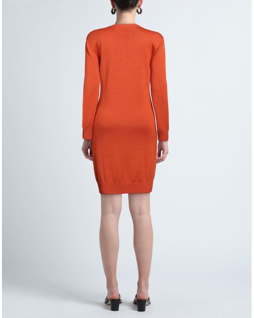 Gaelle Paris Orange Mini-Kleid