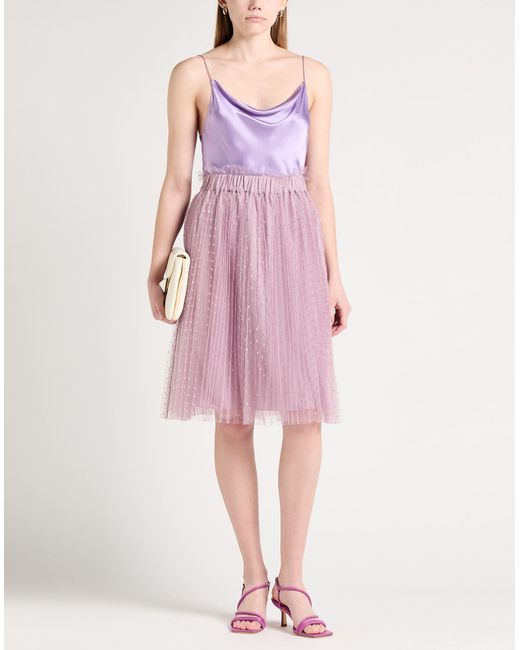 RED Valentino Pink Midi-Rock