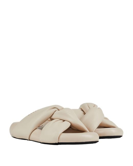 Marni White Sandals Leather