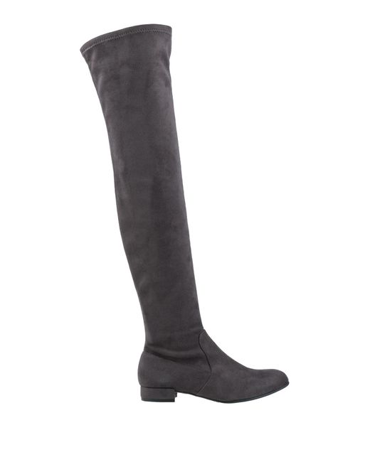 Marian Knee Boots in Gray Lyst