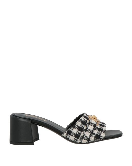 Versace Black Sandals