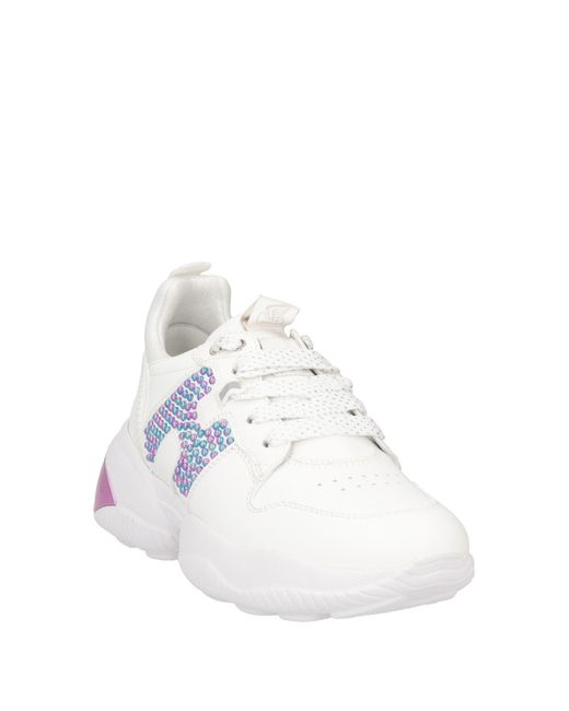 Hogan White Sneakers Leather