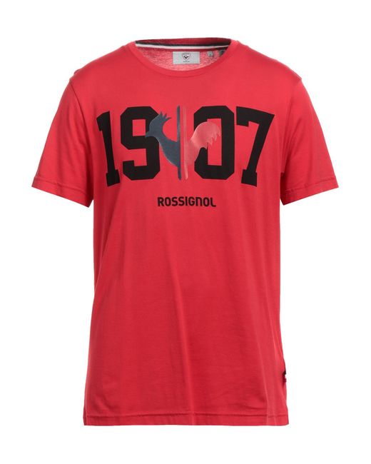 Rossignol Red T-shirt for men