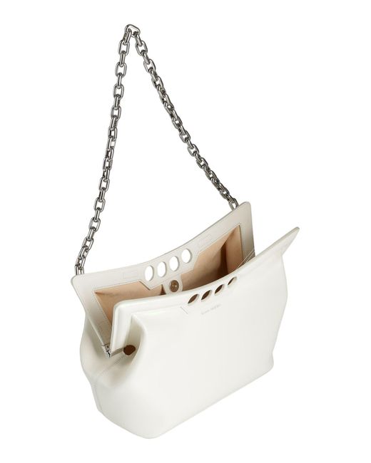 Alexander McQueen White Handbag