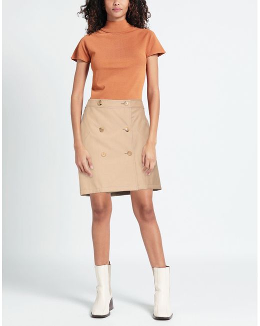 Max Mara Natural Mini Skirt