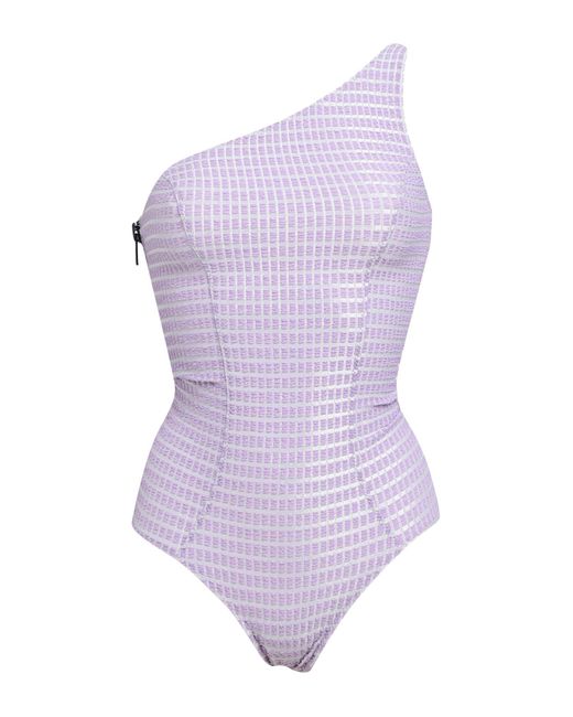 Lisa Marie Fernandez Purple One-piece Swimsuit