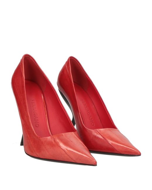 Ferragamo Pink Pumps