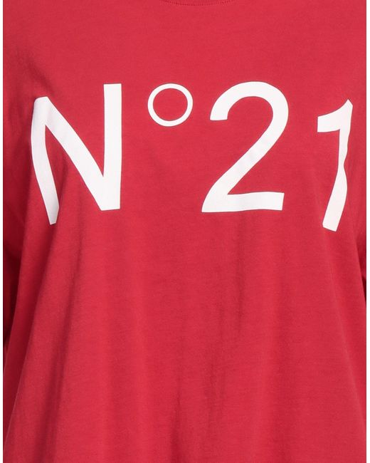 T-shirt N°21 en coloris Red