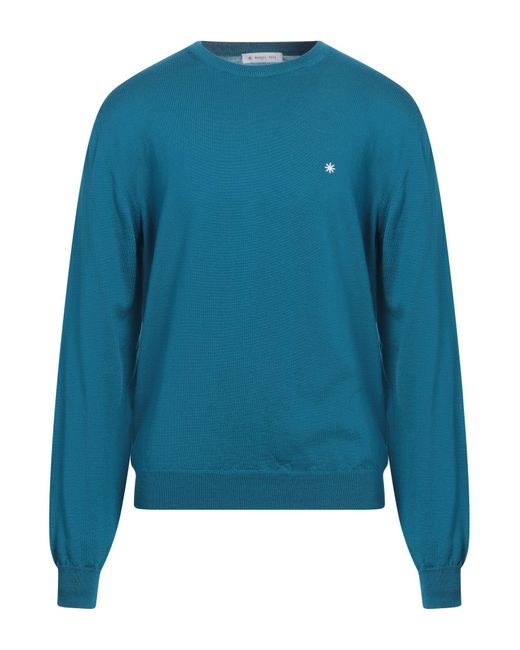 Manuel Ritz Pullover in Blue für Herren