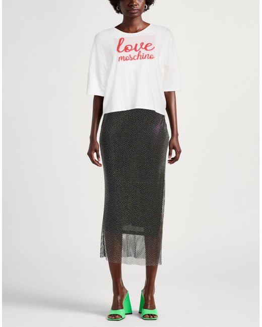 Love Moschino White Jumper