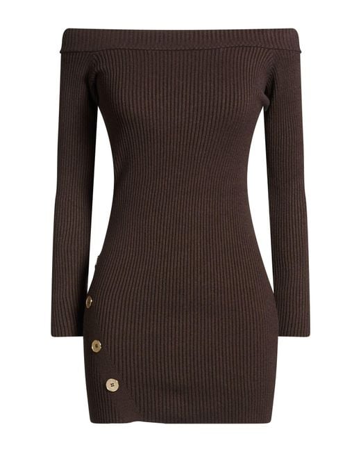 Haveone Brown Mini Dresses