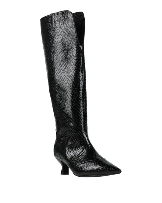 Twenty Four Haitch Black Boots