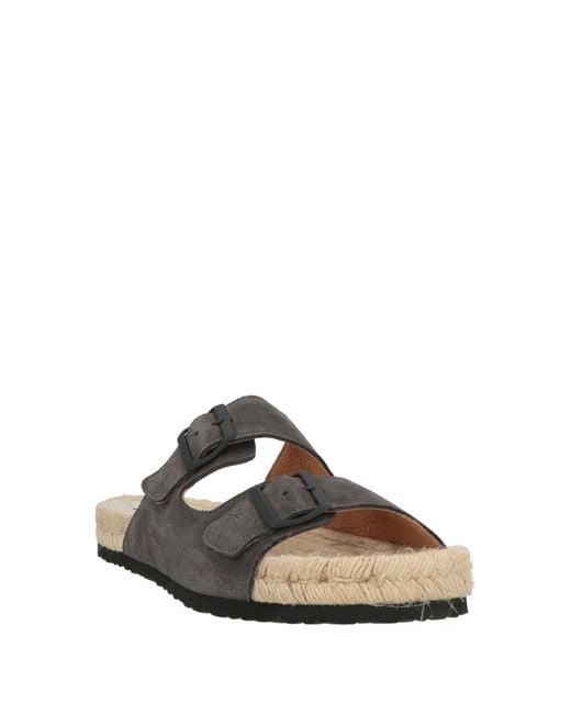 Manebí Black Espadrilles for men