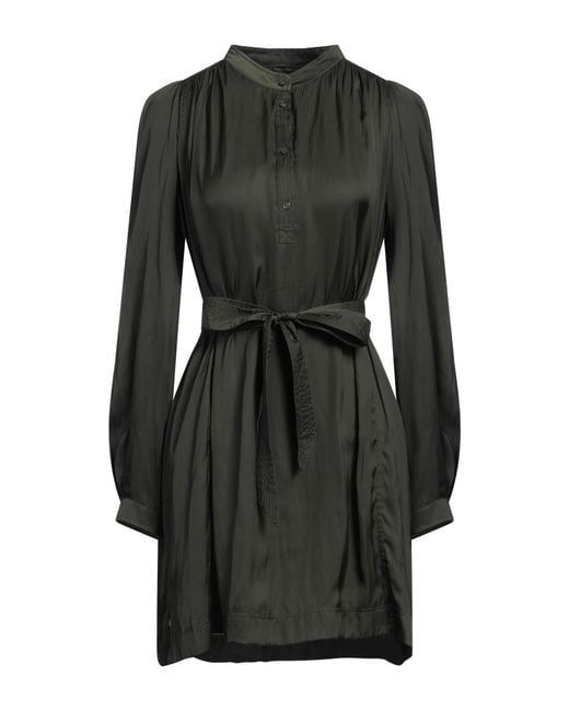 Zadig & Voltaire Black Mini Dress Recycled Polyester, Polyester