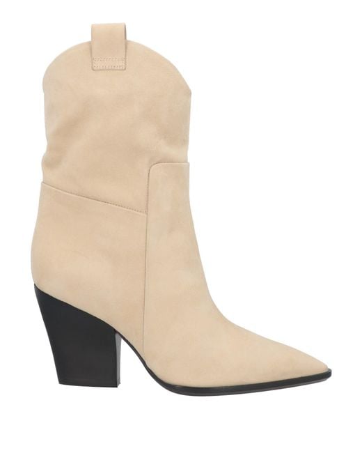 Santoni Natural Ankle Boots