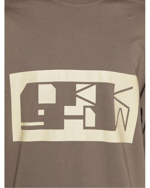 Camiseta Rick Owens de hombre de color Natural