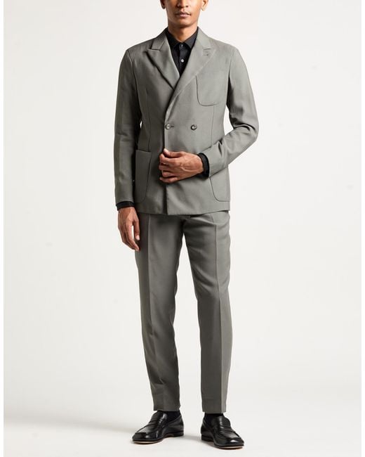 Emporio Armani Gray Suit for men