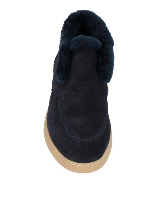 Doucal's Blue Ankle Boots