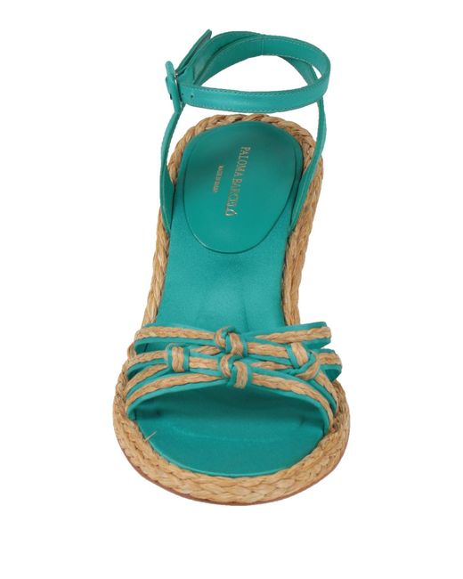 Paloma Barcel Espadrilles in Green Lyst UK