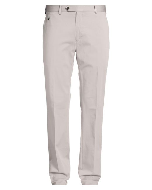 Ferragamo Gray Pants Cotton, Elastane for men