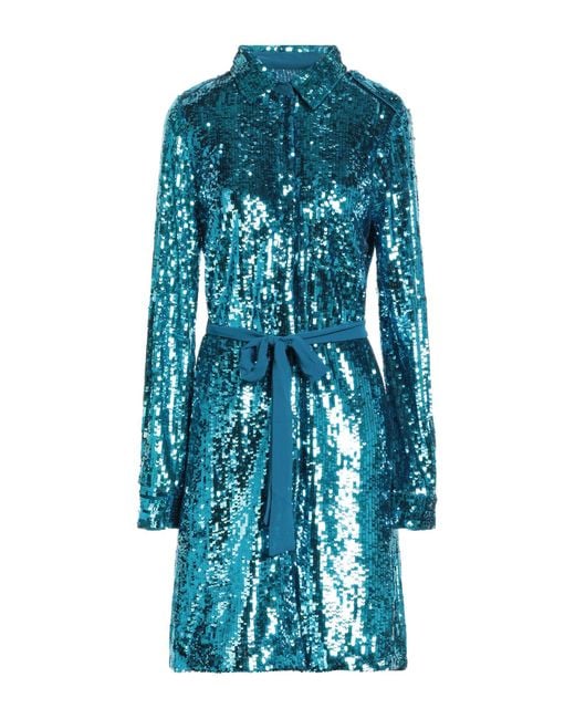 Pinko Blue Mini Dress