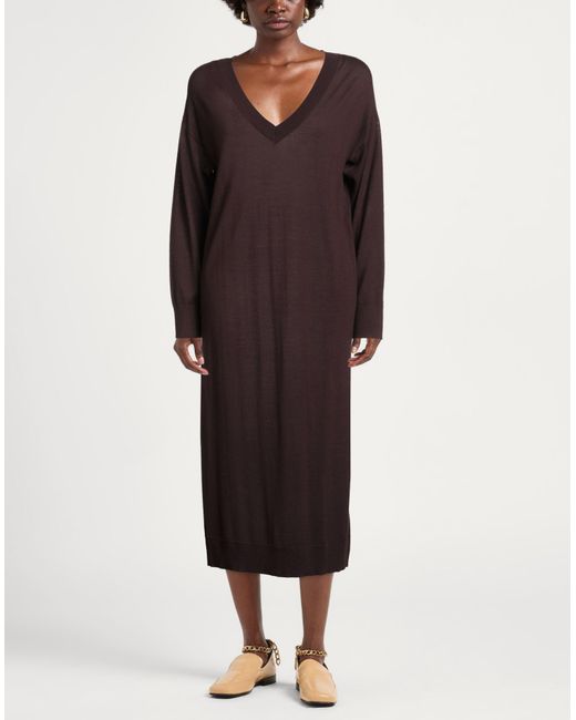 Ottod'Ame Purple Midi-Kleid