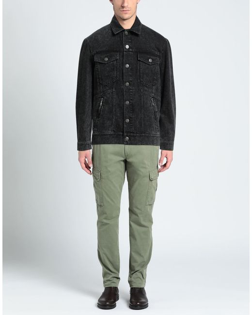 Balmain Black Denim Outerwear for men