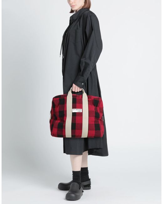 Fay Red Handbag Wool, Polyamide