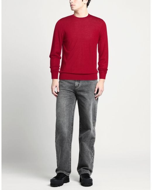CAVALIERI Red Jumper for men