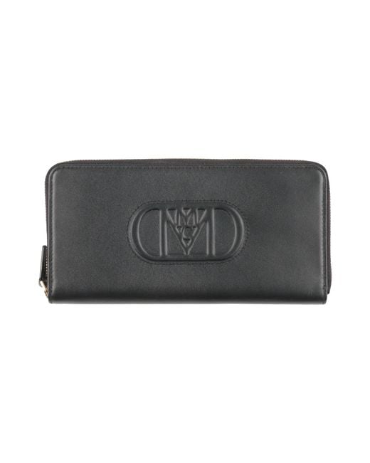 MCM Gray Brieftasche