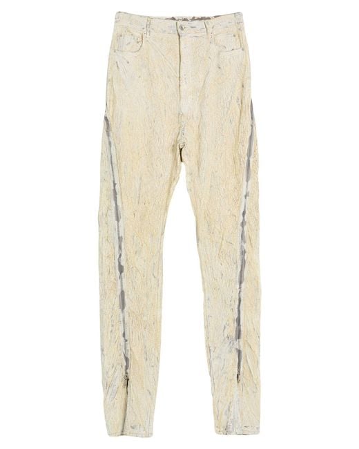 Rick Owens Natural Jeans Cotton for men