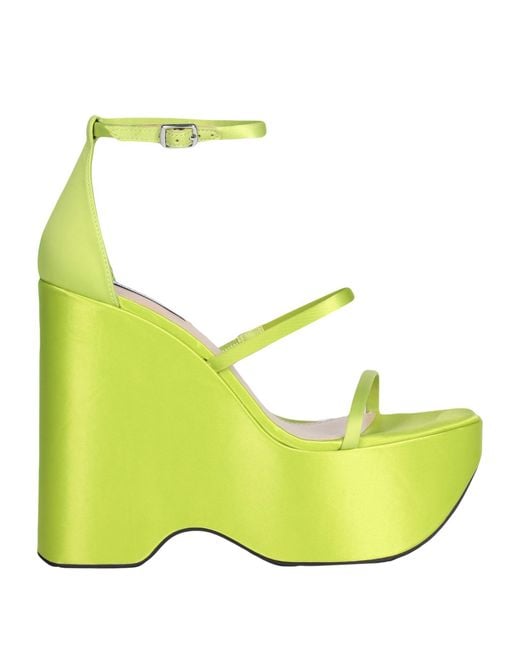 Steve Madden Green Sandals