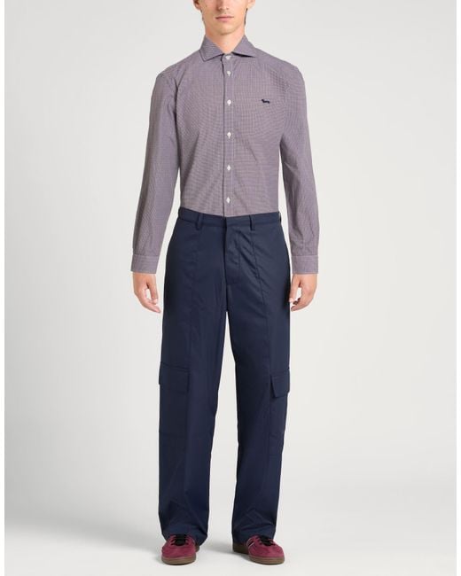 Harmont & Blaine Purple Shirt for men