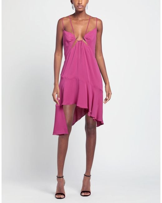 ANDAMANE Pink Mini-Kleid