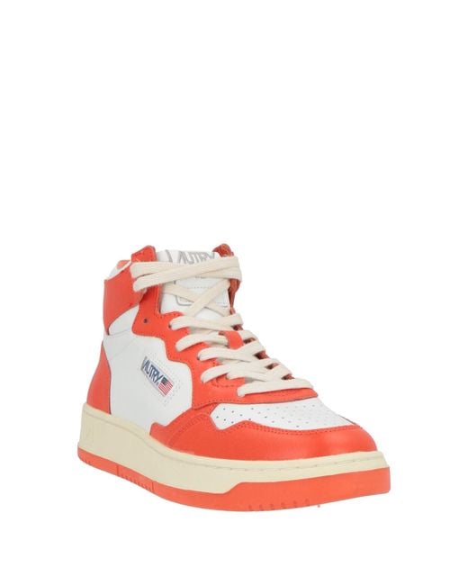 Autry Red Trainers for men