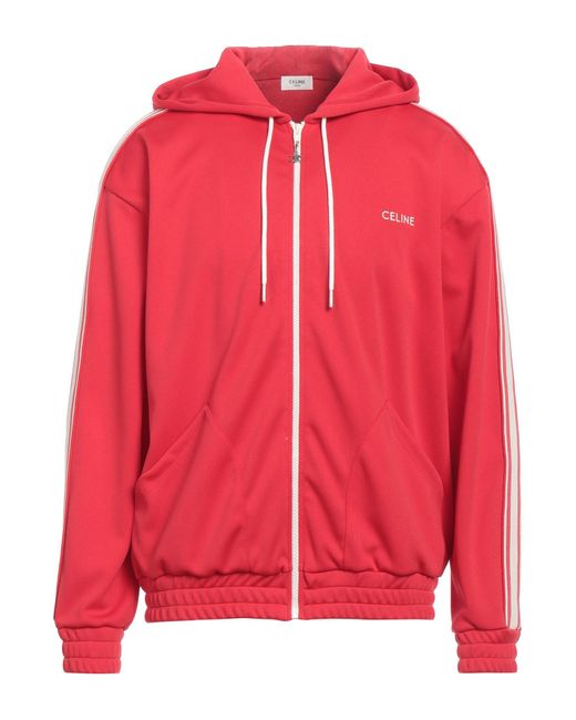 Céline Red Sweatshirt Polyester for men
