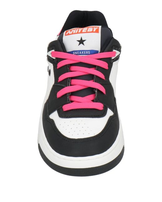 Aniye By White Sneakers Polyurethane, Polyester