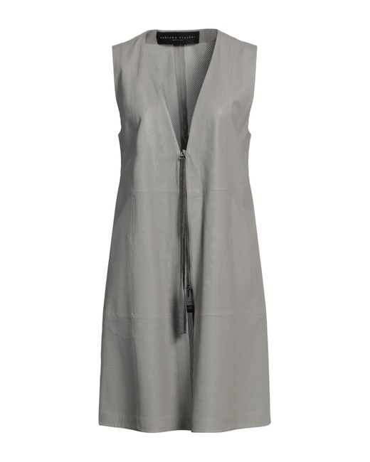 Fabiana Filippi Gray Jacke, Mantel & Trenchcoat