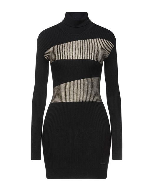 Robe courte Custoline en coloris Black