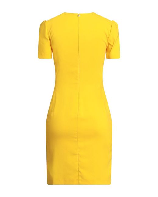 DSquared² Yellow Mini Dress