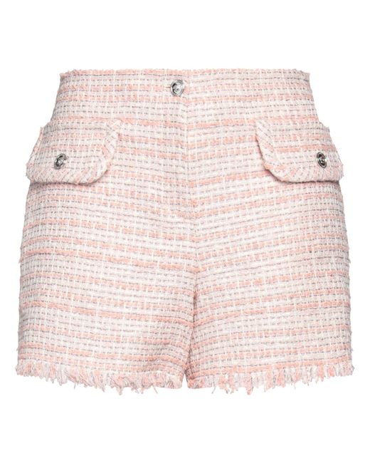 Versace Pink Shorts & Bermuda Shorts Cotton, Polyamide, Polyester