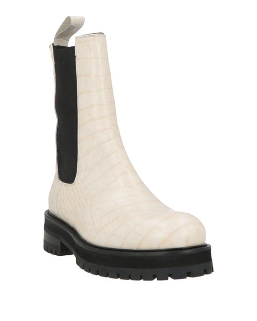 Dondup White Stiefelette