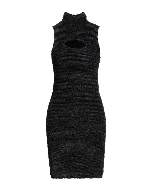 DIESEL Black Mini-Kleid