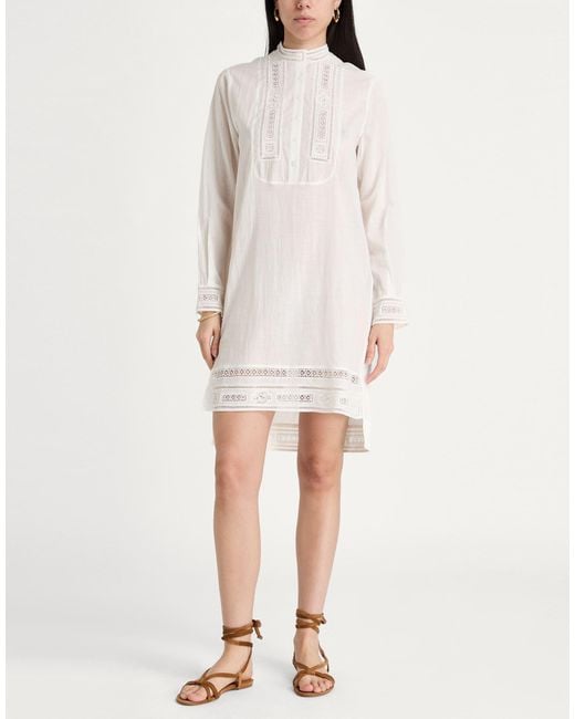 Zadig & Voltaire White Mini Dress