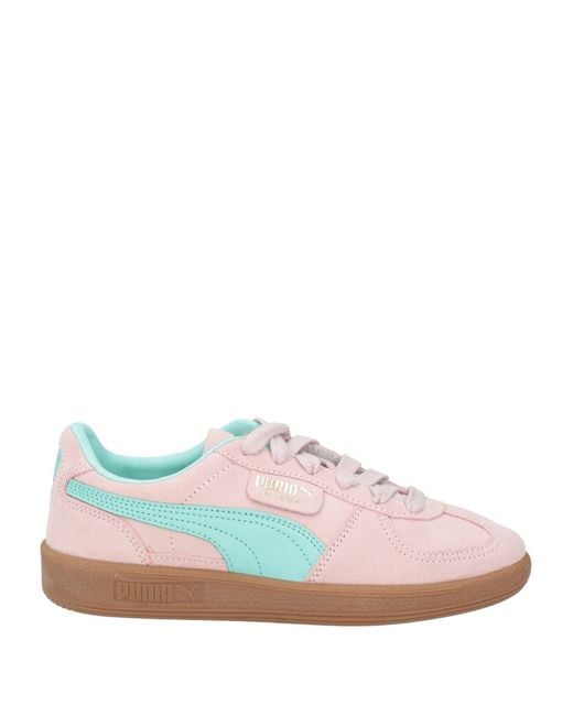 PUMA Pink Light Sneakers Leather