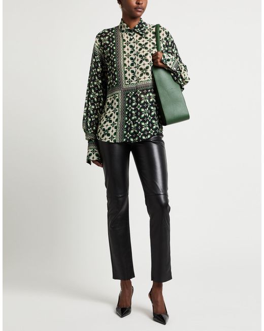 Jijil Green Shirt Polyester