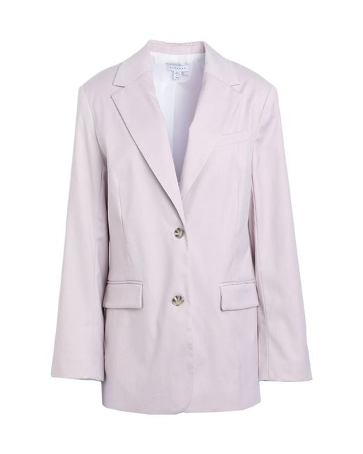 TOPSHOP Purple Blazer